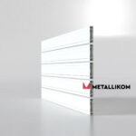 Планкен для забора ранчо 120 mm RAL 9003 – покрытие порошковое, толщина 0,45 мм в Ульяновске  | фото 2