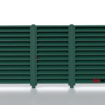 Ламели для забора жалюзи Royal Z RAL 6005 двустороннее покрытие порошковое, толщина 0,45 мм в Ульяновске  | фото 7
